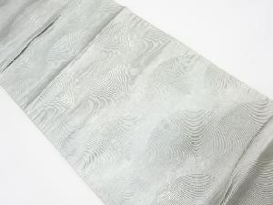 リサイクル　青海波模様織出し袋帯